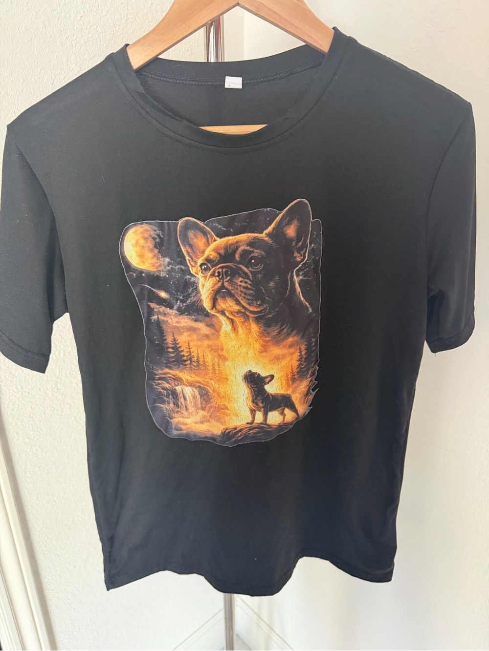 Black French Bulldog Graphic T-Shirt - Pet Lover Tee